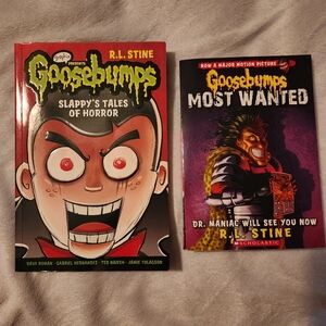 *2/$25* Goosebumps graphic novel & Soft cover novel bundle!